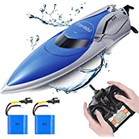 GizmoVine RC Barco Teledirigido - Lancha Teledirigida Barco RC de Velocidad Rápida - 25 KM - H 2.4 GHz Barcos de…